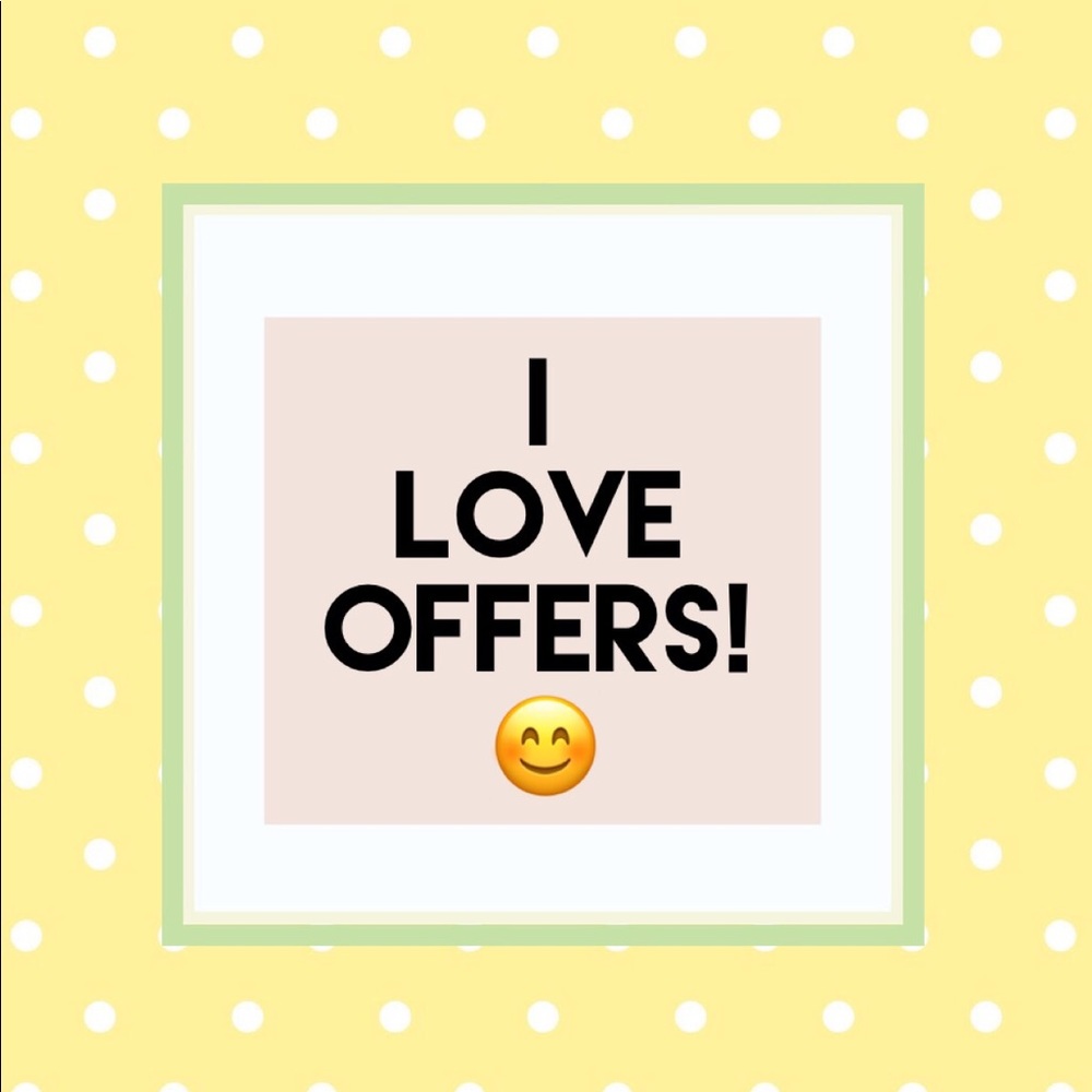 Accepting Reasonable Offers!